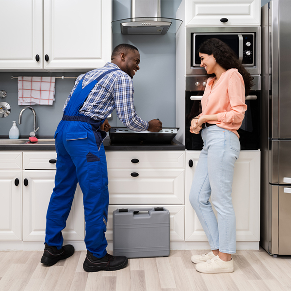 what kind of warranty do you offer on your cooktop repair services in Mier IN